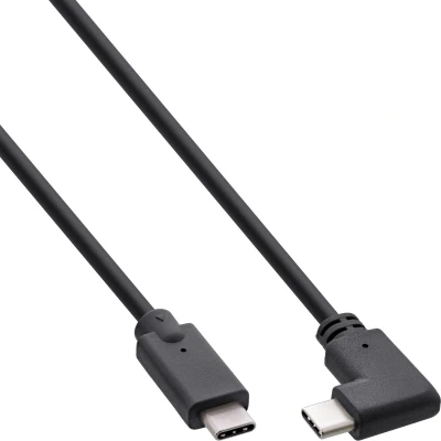 Afbeelding van InLine 35707W, 0,3 m, USB C, 3.2 Gen 2 (3.1 2), 20 Gbit/s, Zwart