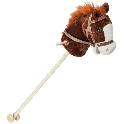 Image de HB Hobby Horse à Roulettes Harry Marron