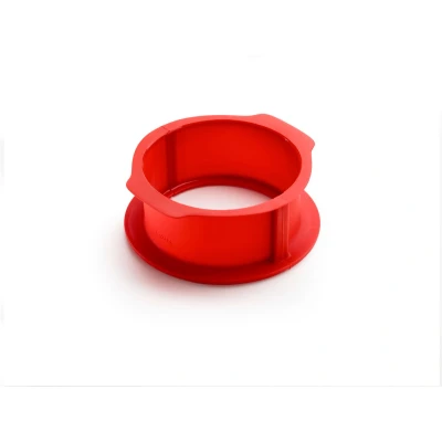 Afbeelding van Lékué Springvorm Rond met Keramisch bord ø 18 cm Red