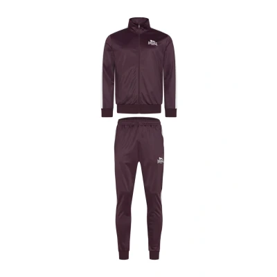 Afbeelding van Lonsdale Training Normale Passform Pember SET Trainingspak, Heren, Maat: XXL, Oxblood ecru