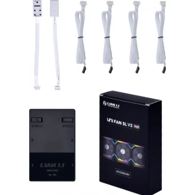 Afbeelding van Lian Li Uni HUB SL INF Controller, L Connect 3, wit