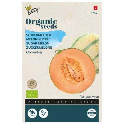 Afbeelding van Organic Meloenen Charentais (Skal 14725) Buzzy