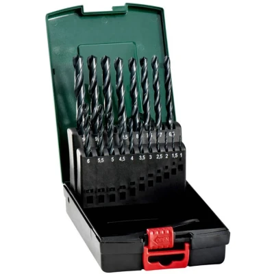 Afbeelding van Metabo Borencassette, 19 Spiraalboren Hss R
