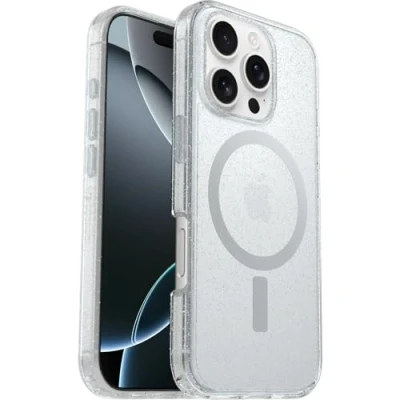 Afbeelding van Otterbox Symmetry clear Mag iPhone 16 Pro Hoesje stardust