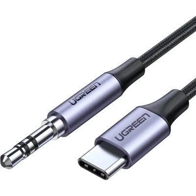 Afbeelding van UGreen USB C naar 3.5mm headphone jack AUX kabel 1m