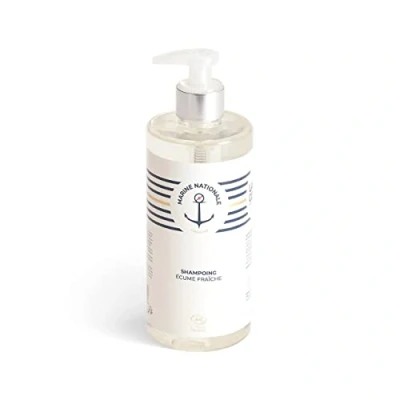 Afbeelding van Biologische shampoo marine 500 ml Shampoing écume fraîche La Corvette Savonnerie du Midi