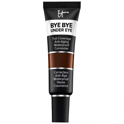 Afbeelding van IT Cosmetics Bye Under Eye Concealer Volledig Dekkende &amp; Anti Aging Deep Ebony 45.5 12ml