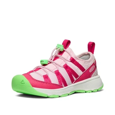 Afbeelding van Keen Motozoa Outdoorschoenen voor kinderen, Maat: 29, Pink/neon green Kunststof/ textiel