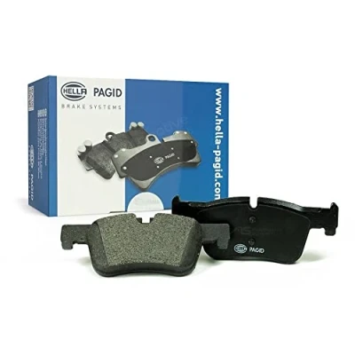 Afbeelding van HELLA 8DB 355 014 471 Remblokkenset Incl. slijtage waarschuwingscontact Met toebehoren FIAT: 500 Hatchback, C Convertible, FORD: KA Hatchback