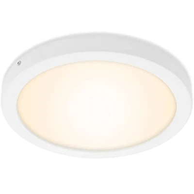 Afbeelding van Briloner Leuchten LED plafondlamp opbouw armatuur met neutraal witte lichtkleur, 21 Watt, 2.000 Lumen, 4.000 Kelvin, rond chroom mat, Ø 30cm
