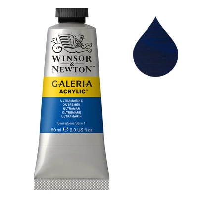 Image de Winsor &amp; Newton Galeria peinture acrylique (60 ml) 660 outremer