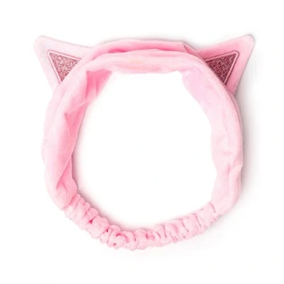 Afbeelding van Legami Me Time Haarband, 24,5 x 11 cm, polyester, kitty thema, haarverzameling voor make up, scheuren, gezichtsverzorging, zachte hoofdband