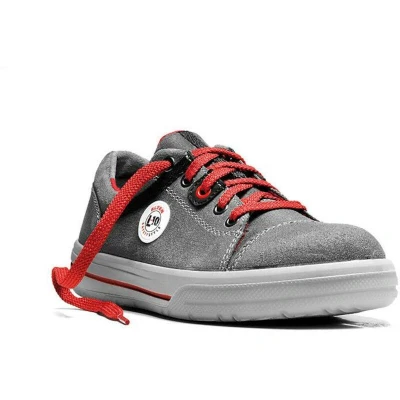 Afbeelding van ELTEN Vintage Lady Low 74101 S3 veiligheidsschoenen dames, ESD, SRC, BGR 191, lichtgrijs, maat 41