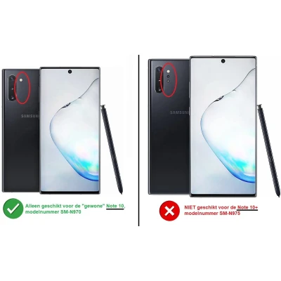 Afbeelding van Samsung Galaxy Note 10 Silicone Cover Silver