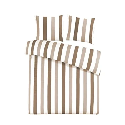 Afbeelding van Papillon Scott Dekbedovertrek Eenpersoons 140x200/220 cm Zand
