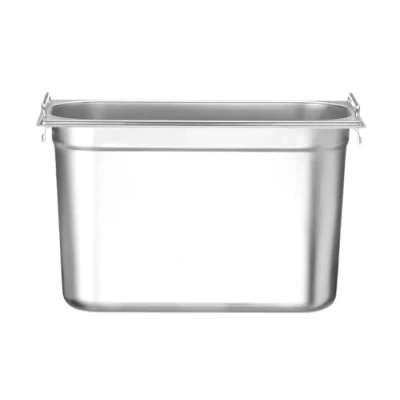 Afbeelding van Hendi GN container 1/3 met handvatten 7,8L roestvrij staal 325x176x200mm