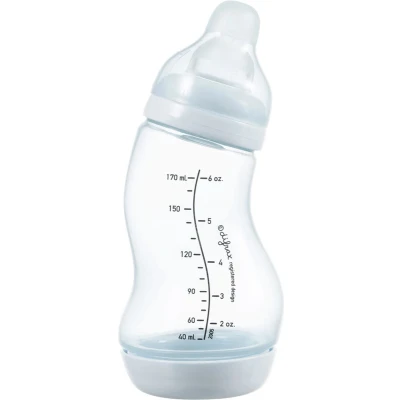 Afbeelding van Difrax S Fles Natural Babyfles Blauw 0+ maanden 170ml
