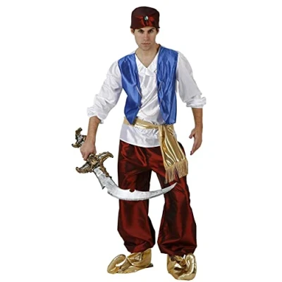 Afbeelding van Kostuums voor Volwassenen Th3 Party Piraten Multicolour XL (5 Stuks) Maat M/L