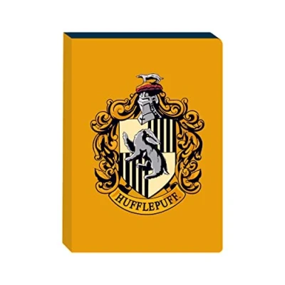Afbeelding van Harry Potter Notitieboek Soft A5 Hufflepuff Geel