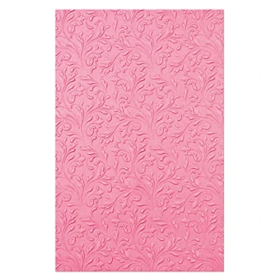 Afbeelding van Sizzix 3 D Getextureerde Impressions reliëfmap Floral Scrolls, 665751, meerkleurig, Eén maat