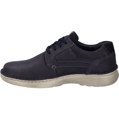 Afbeelding van Josef Seibel ALAN Sportieve veterschoenen, Heren, Maat: 41, Indigo Leer