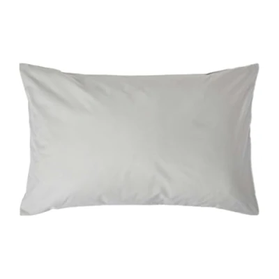 Afbeelding van Homescapes kussensloop 48 x 74 cm zilvergrijs, 100% Egyptisch katoen, draaddichtheid 200