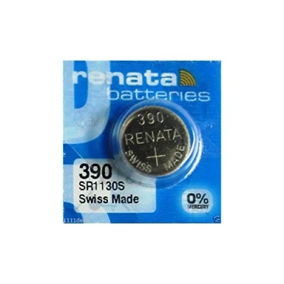 Afbeelding van Renata 390 SR 1,55 V zilveroxide horlogebatterij (SR1130SW)