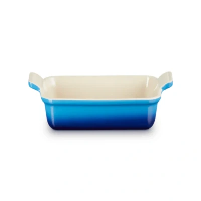 Afbeelding van Le Creuset Ovenschaal Rechthoekig Azure 19x14cm 1,1l