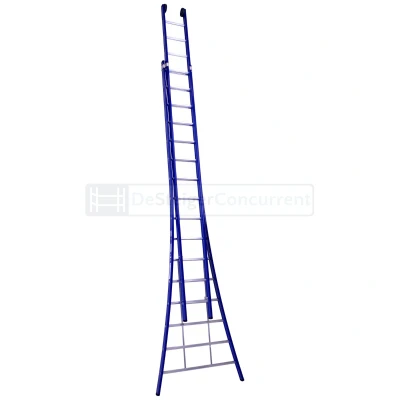 Afbeelding van DAS 2 delige opsteekladder Atlas Blue 2x16 sporten