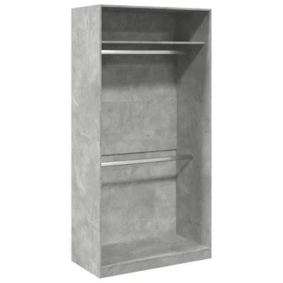 Image de vidaXL Garde robe Gris béton 100x50x200 cm Aggloméré3307804