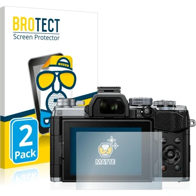 Afbeelding van BROTECT Screenprotector voor Olympus OM D E M5 Mark III Folie Beschermfolie matte (2 Stuks)