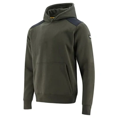 Afbeelding van Caterpillar CAT Workwear Essentials Hoodie voor heren, militair schuim