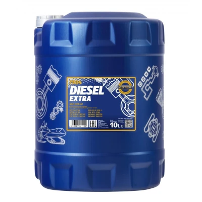 Afbeelding van Mannol Diesel Extra 10W 40 10L Motorolie MN7504 10 MERCEDES BENZ: E Class Saloon, Sprinter 3 T Minibus, Vito RENAULT: GRAND SCENIC 2, CLIO