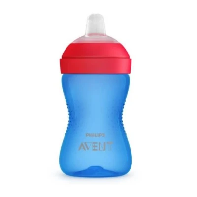 Image de philips avent scf802/01 tasse a bec souple 300ml 9 mois+ garcon facile assembler et nettoyer