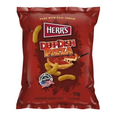 Afbeelding van Herr&#039;s Dish Pizza Curls 12x113g