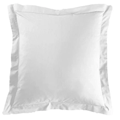 Image de Taie d&#039;Oreiller Blanche Douceur D&#039;Intérieur 63x63