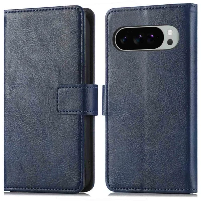 Afbeelding van imoshion Luxe Bookcase voor de Google Pixel 10 Pro XL Donkerblauw