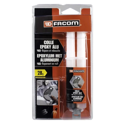 Afbeelding van FACOM 006090 Epoxylijm, kit Blisterverpaking Wit 28