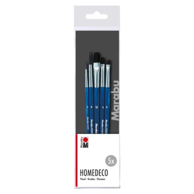Afbeelding van Set de penselen homedeco Penseel forte plat taille 6 12