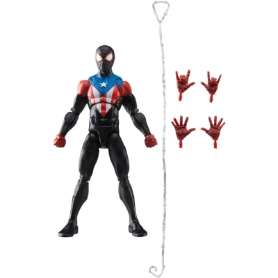 Image de Figurine Miles Morales Boricua Suit Marvel Legends Spider Man 2 15 cm