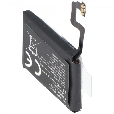 Afbeelding van Batterij geschikt voor Apple Watch 4 40 mm, A2007, Li Polymer, 3,81 V, 224 mAh, 0,9 Wh, ingebouwd, zonder gereedschap