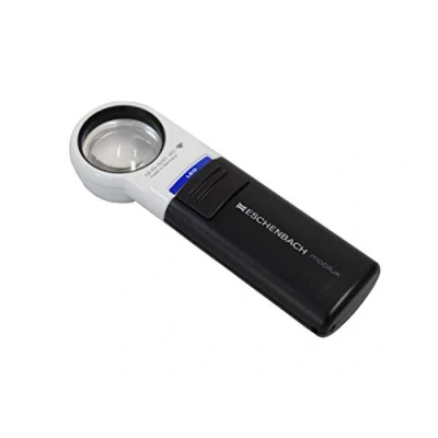 Afbeelding van Lindner Lindner, Zakformaat, Loupe met LED Lens Ø 35 mm. Vergroting: 12,5x Eschenbach per st.
