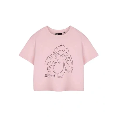 Afbeelding van Disney Stitch Dames Crop T Shirt Korte Mouw Graphic Tee Kleding Lilo &amp; Film Merchandise Geschenk voor Volwassenen Tieners, Lineair