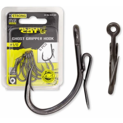 Afbeelding van Black Cat Ghost Gripper Hook #3/0 5st Haken en Dreggen