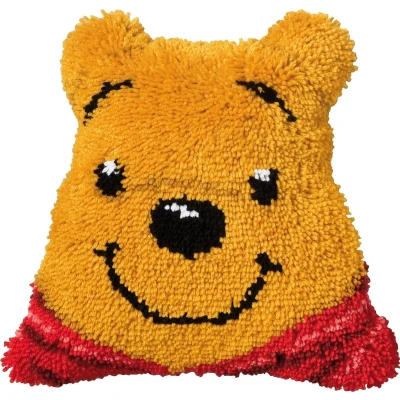 Afbeelding van Vervaco smyrna knoopkussen Winnie de Pooh 0014643
