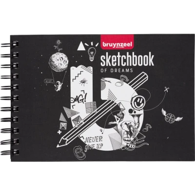 Afbeelding van Schetsboek Bruynzeel 19,5x14,7cm 140gr 80vel