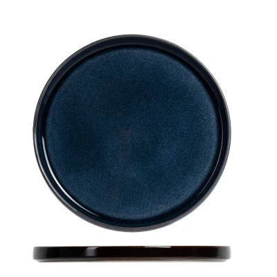 Afbeelding van Cosy &amp; Trendy Ontbijtborden / Dessertborden Quintana Blue ø 22 cm 4 Stuks
