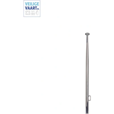 Afbeelding van Silerswaar Rvs Vlaggenstok 25x1200mm