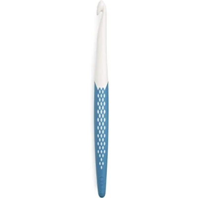 Afbeelding van Prym ergonomische kunststof wolhaaknaald, plastic haaknaald 10.0 mm