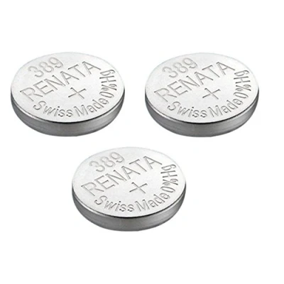 Afbeelding van Renata Horlogebatterij gemaakt van Swiss 389 of SR1130SW AG10 1,5 V (3 x SR 1130 SW)